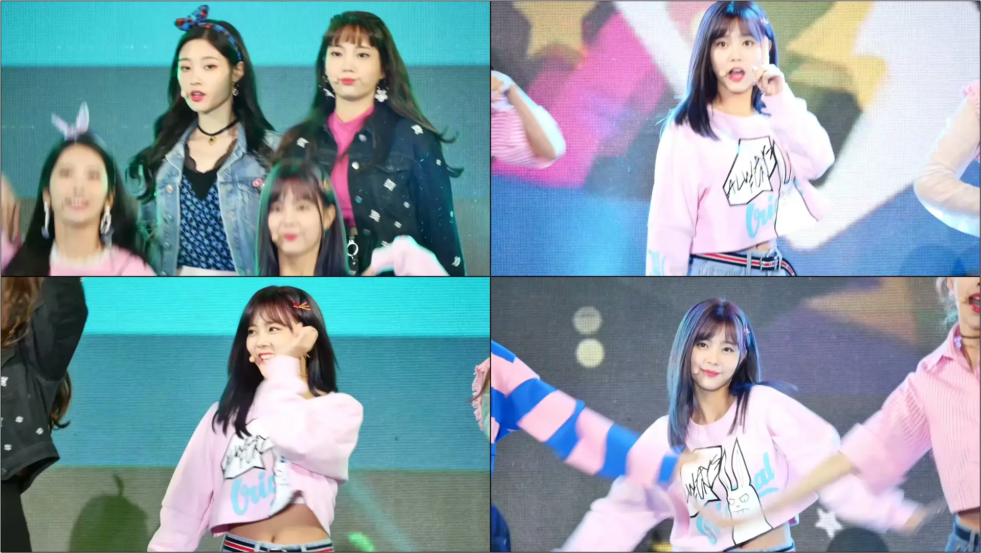 171024 다이아 (DIA) (은채 EUNCHAE) 굿밤 (Good Night) @ 부산 원아시아 레전드 스테이지 4K 직캠 Fancam by Happiness 더쇼 해운대