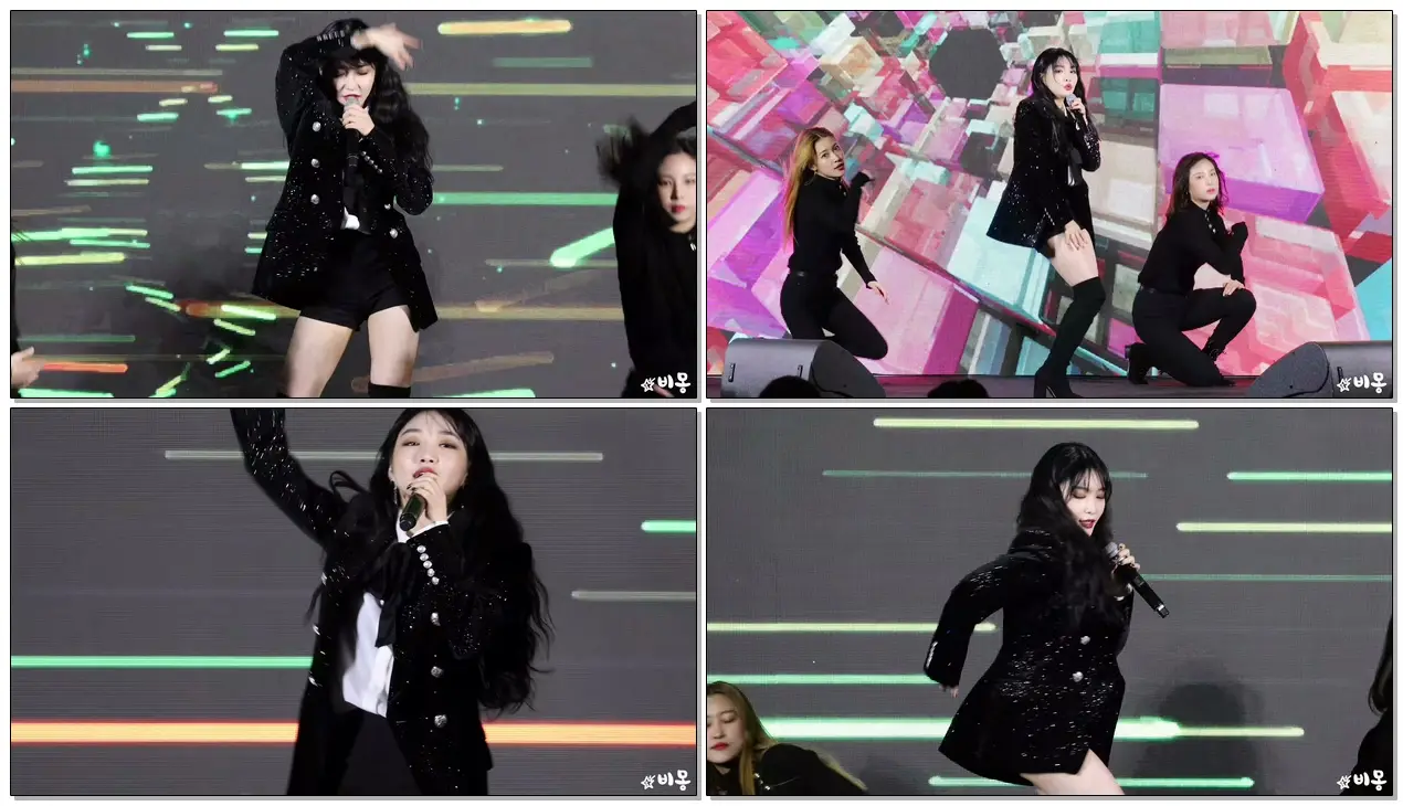 190102 청하(Chung Ha) - Roller Coaster (롤러코스터) [타임스퀘어오픈쇼케이스] 4K 직캠 by 비몽