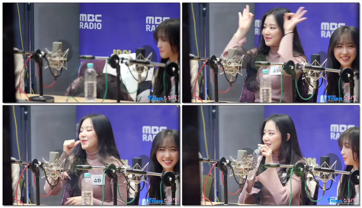 190110 여자아이들 (G)I-DLE 슈화 SHUHUA 귀요미송 4K 직캠 @ 아이돌라디오 by Spinel