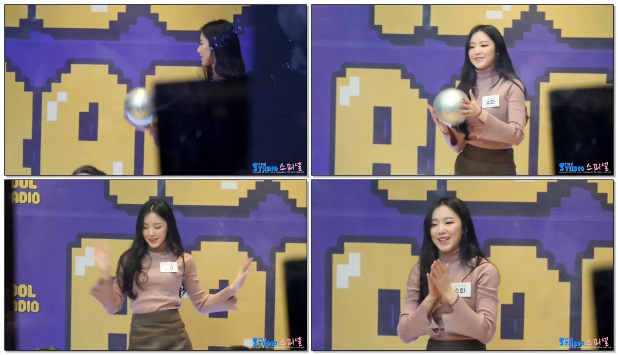 190110 여자아이들 (G)I-DLE 슈화 SHUHUA 리듬체조 댄스 4K 직캠 @ 아이돌라디오 by Spinel