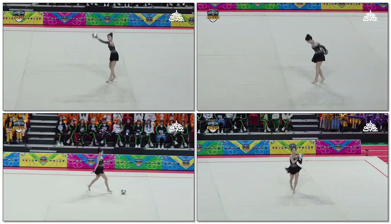 [예능연구소 직캠] (여자)아이들 슈화 리듬체조 @아육대_20190205 (G)I-DLE SHUHWA ISAC in 4K