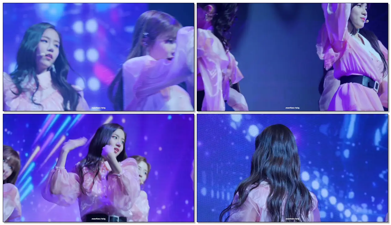 190313 공원소녀(GWSN) 미니2집 발매기념 쇼케이스 레나 - Pinky Star (RUN)