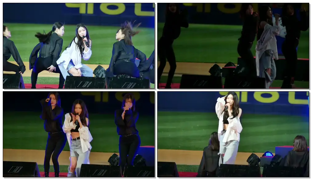 190318 청하 (CHUNG HA) - Roller Coaster @ 창원 NC 파크 마산 구장 4K 직캠 Fancam