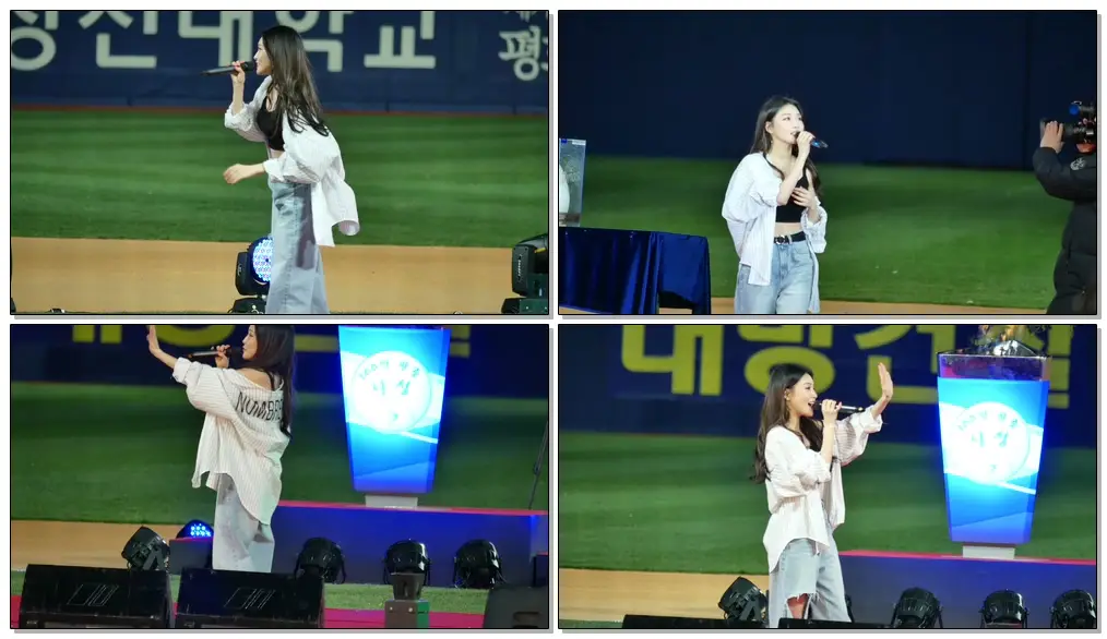 190318 청하 (CHUNG HA) - 두근두근 (힘쎈여자 도봉순 OST) @ 창원 NC 파크 마산 구장 4K 직캠 Fancam