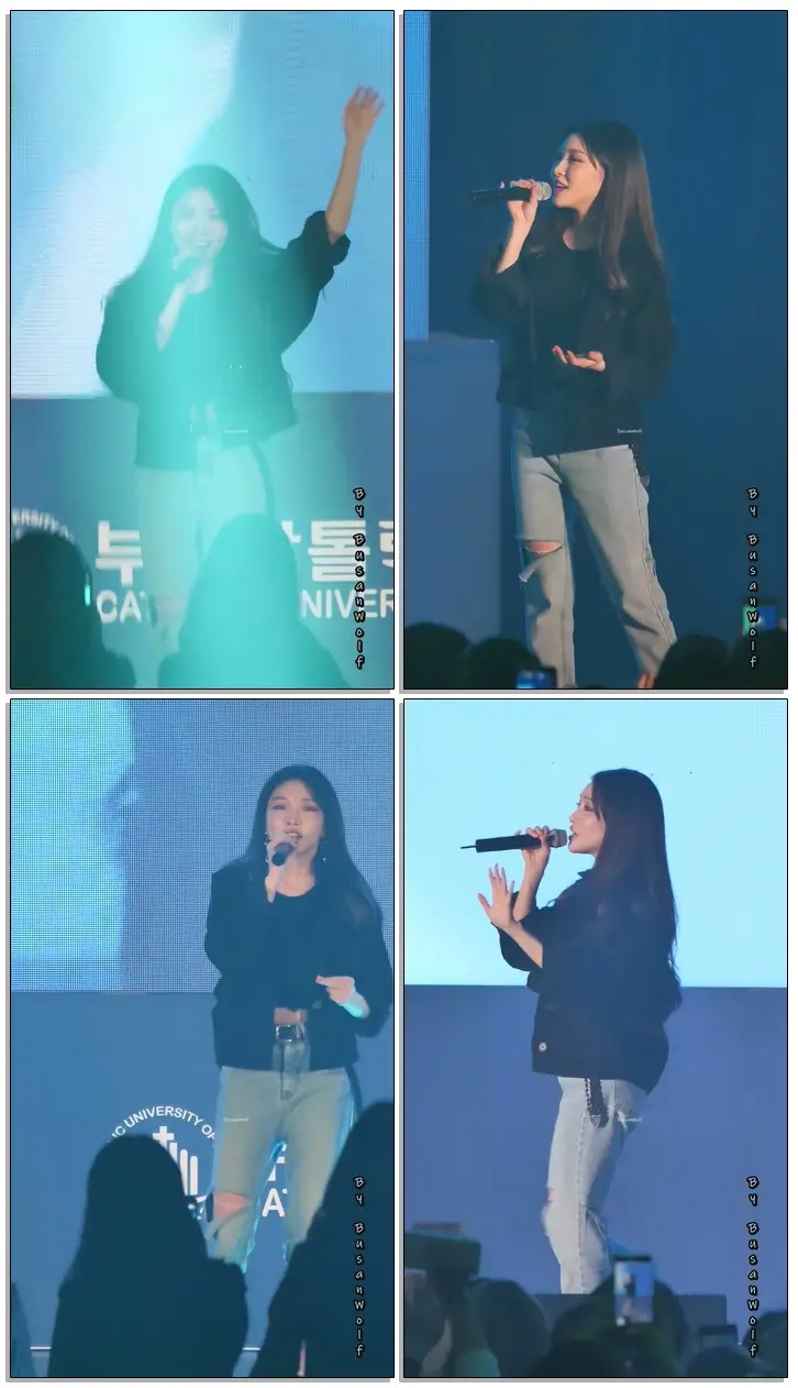 190320 청하 (ChungHa) 두근두근 (Pit a Pat) 4K 60P 직캠 2019 부산가톨릭대학교 총학생회 출범식