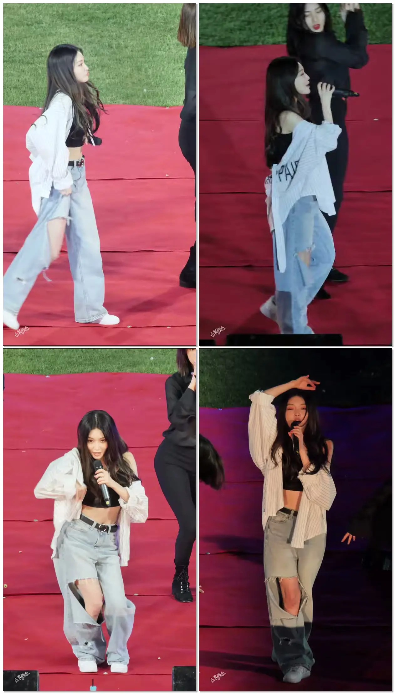190318 청하(CHUNGHA) - 롤러코스터(Roller Coaster) 직캠(FANCAM) @창원NC파크 개장식