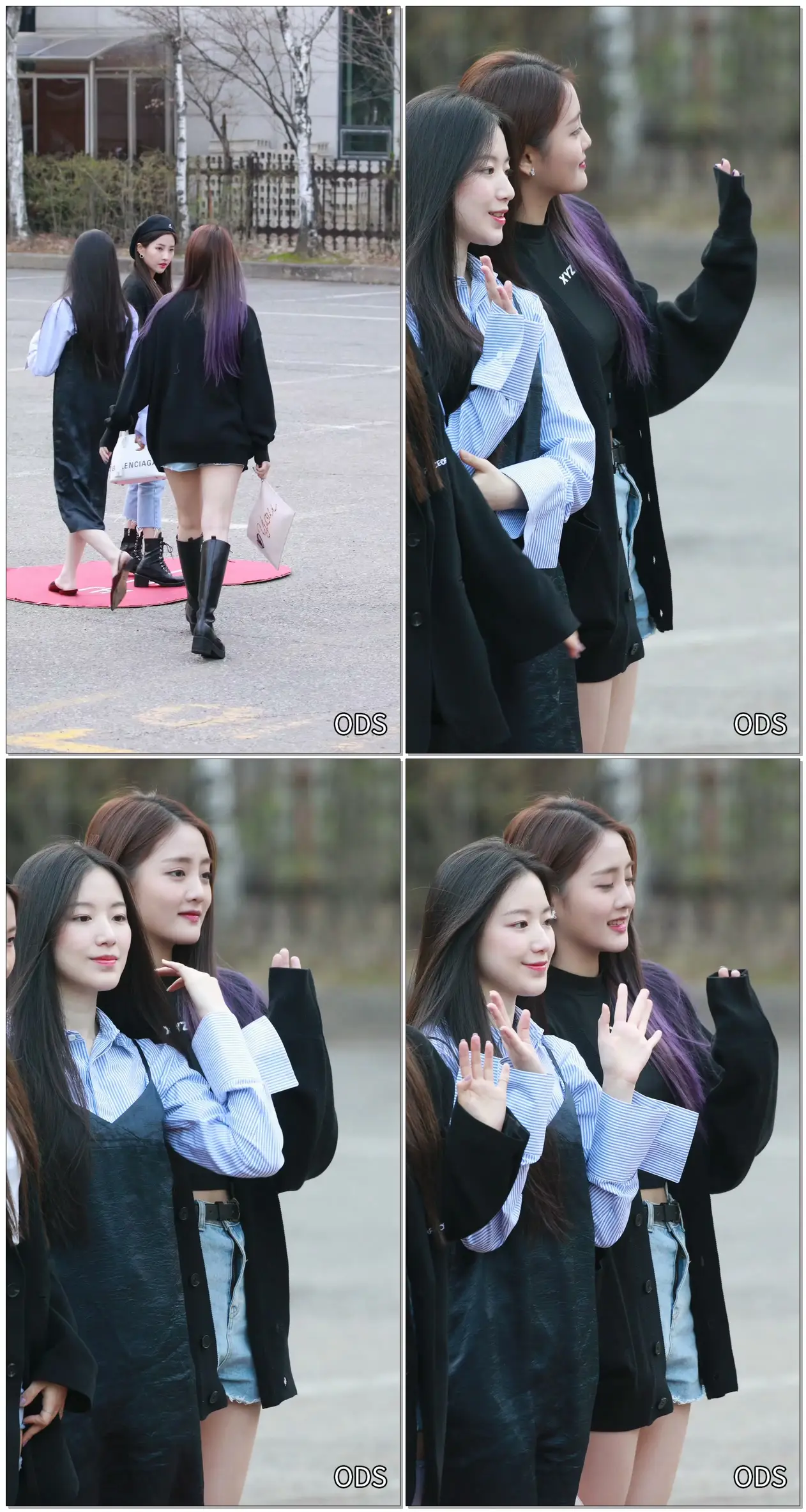 190329 (여자)아이들 #민니 출근 - kbs 뮤직뱅크