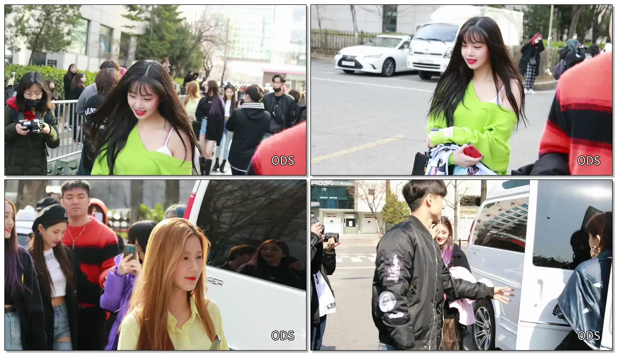 190329 (여자)아이들 중퇴 중출 - kbs 뮤직뱅크