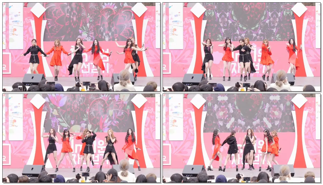 190406 (여자)아이들 (G)I-DLE - 한(-)(HANN) (광교 1m 1원 자선걷기)