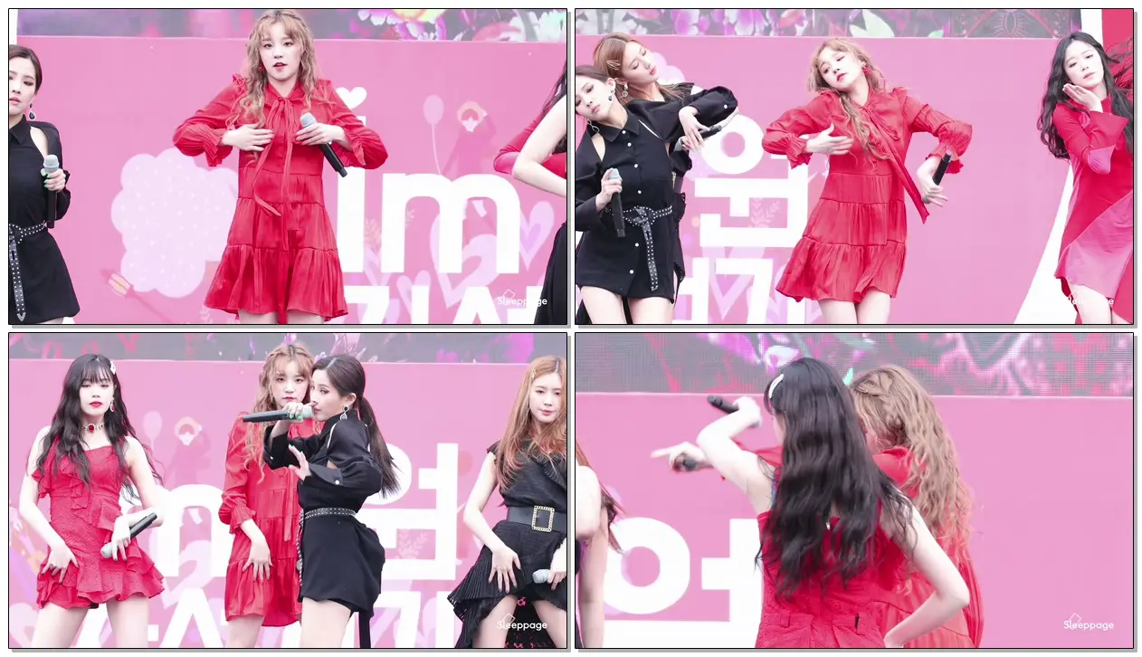 190406 (여자) 아이들 (G)IDLE 한 HANN(ALONE) #우기 #YUQI @ 1M1함께걷자