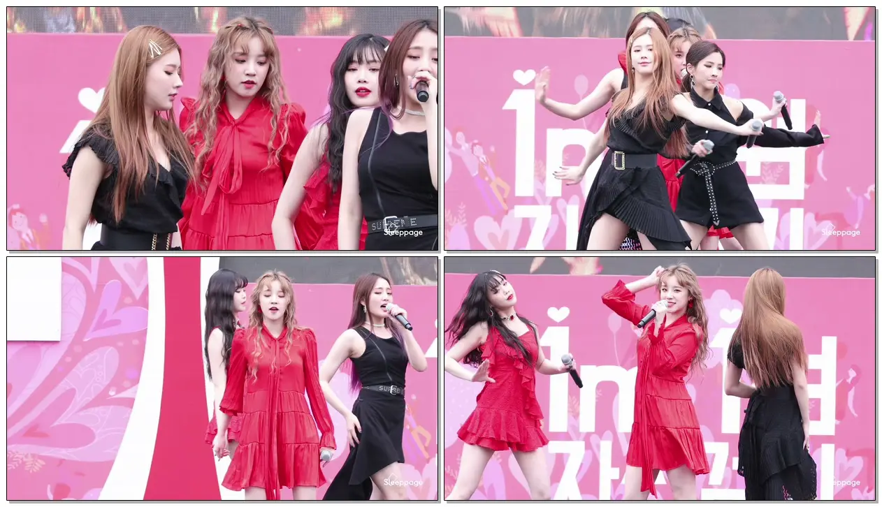 190406 (여자) 아이들 (G)IDLE 메이즈 MAZE 우기 YUQI @ 1M1함께걷자
