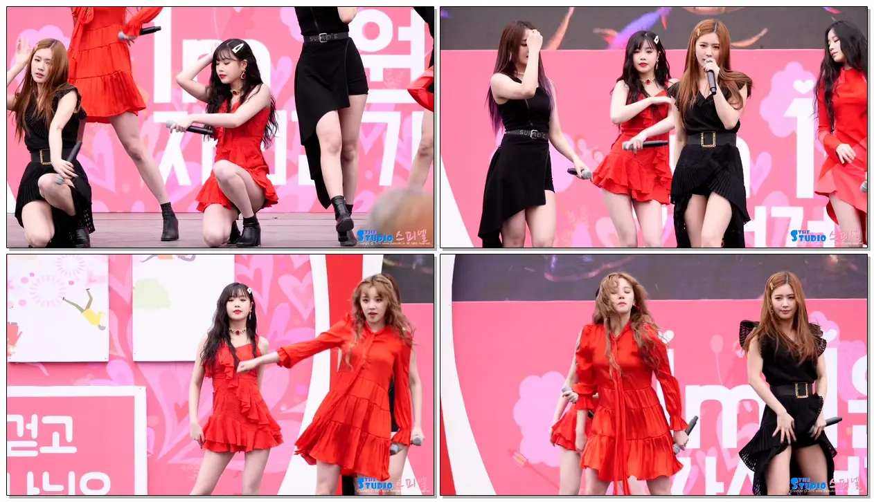 #여자아이들 #수진 190406 수진 SOOJIN 여자아이들 (G)I-DLE '메이즈 MAZE' @ 1m1원 자선걷기