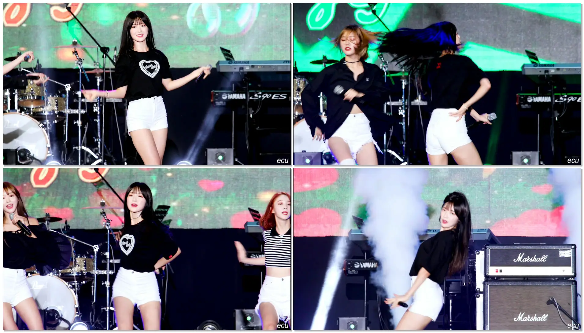 [4K] 180811 오마이걸 (OH MY GIRL) 아린 (Arin) 윈디데이 (Windy Day) / 포항 국제해양레저위크 공연 직캠 fancam by ecu