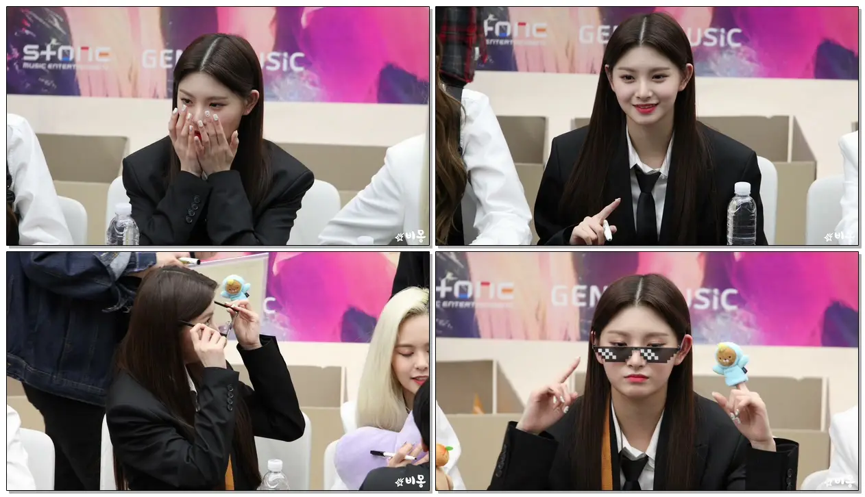 190414 #에버글로우(#EVERGLOW) #왕이런(Yiren) 리액션 Reaction [코엑스팬사인회]