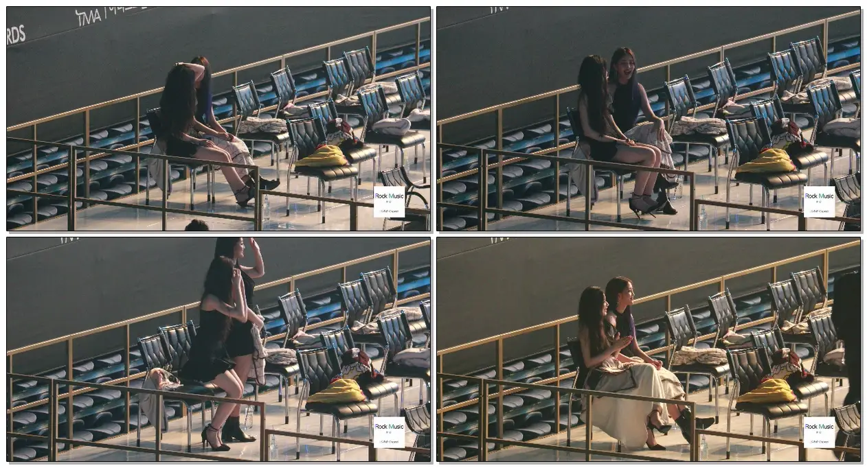 #여자아이들 (G) I-DLE 민니, 슈화 휴식시간에 팬들에게 팬서비스
