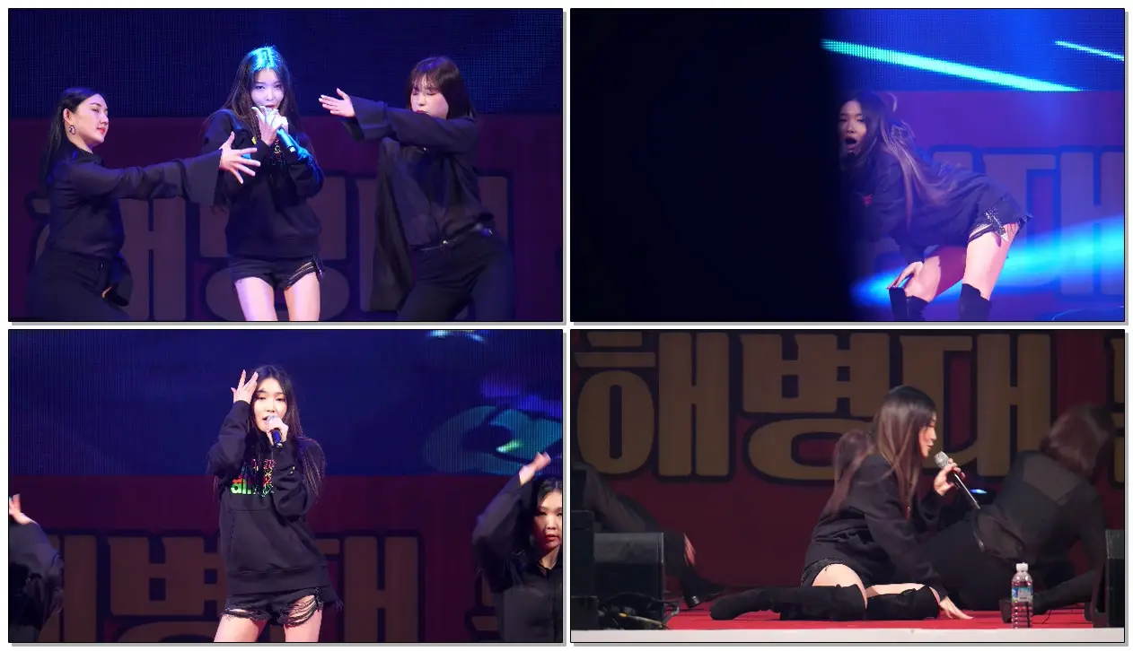 190427 #청하(Chung Ha) 포항 해병대 문화축제 - Roller Coaster(롤러코스터)