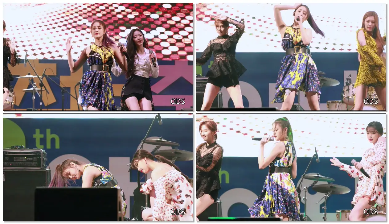 190505 (여자)아이들 #민니(MINNIE) 세뇨리따(Senorita) - 의왕 철도 축제 폐막식