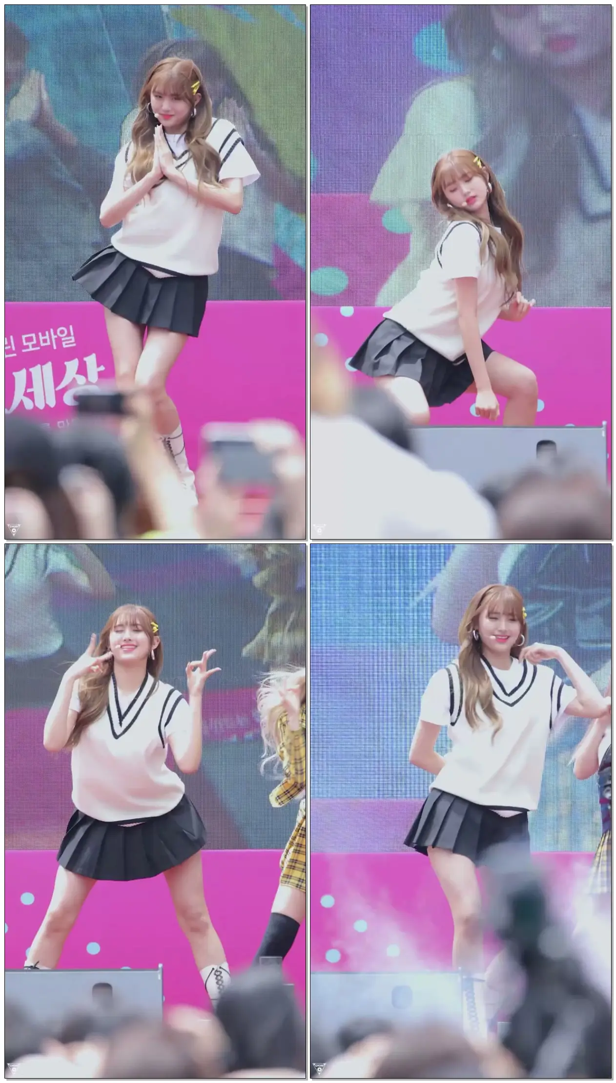 190525 #EVERGLOW #아샤 직캠 (#에버글로우) - 봉봉쇼콜라(Bon Bon Chocolat) @U클린콘서트