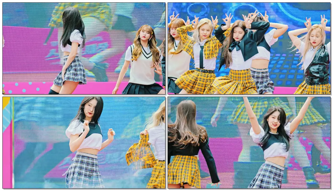 #EVERGLOW (#에버글로우) #시현 (#Sihyeon) - 봉봉쇼콜라 (Bon Bon Chocolat)@190525 u클린콘서트