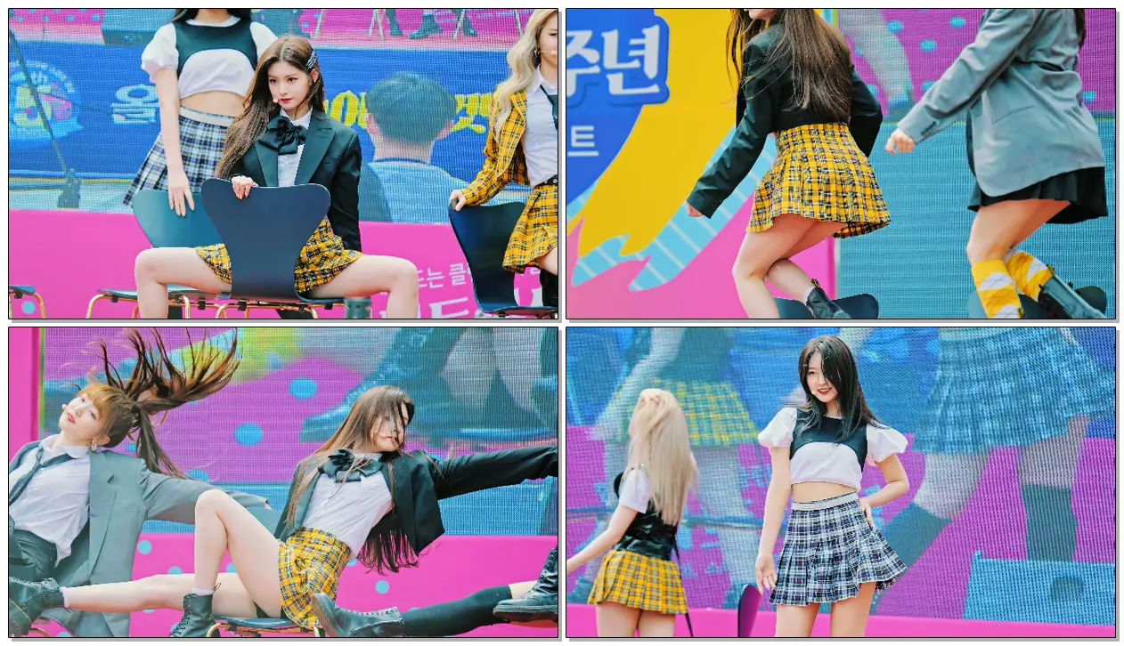 #EVERGLOW (#에버글로우) #YIREN (#이런) + #시현 (#Sihyeon) - Moon (달아)@190525 u클린콘서트