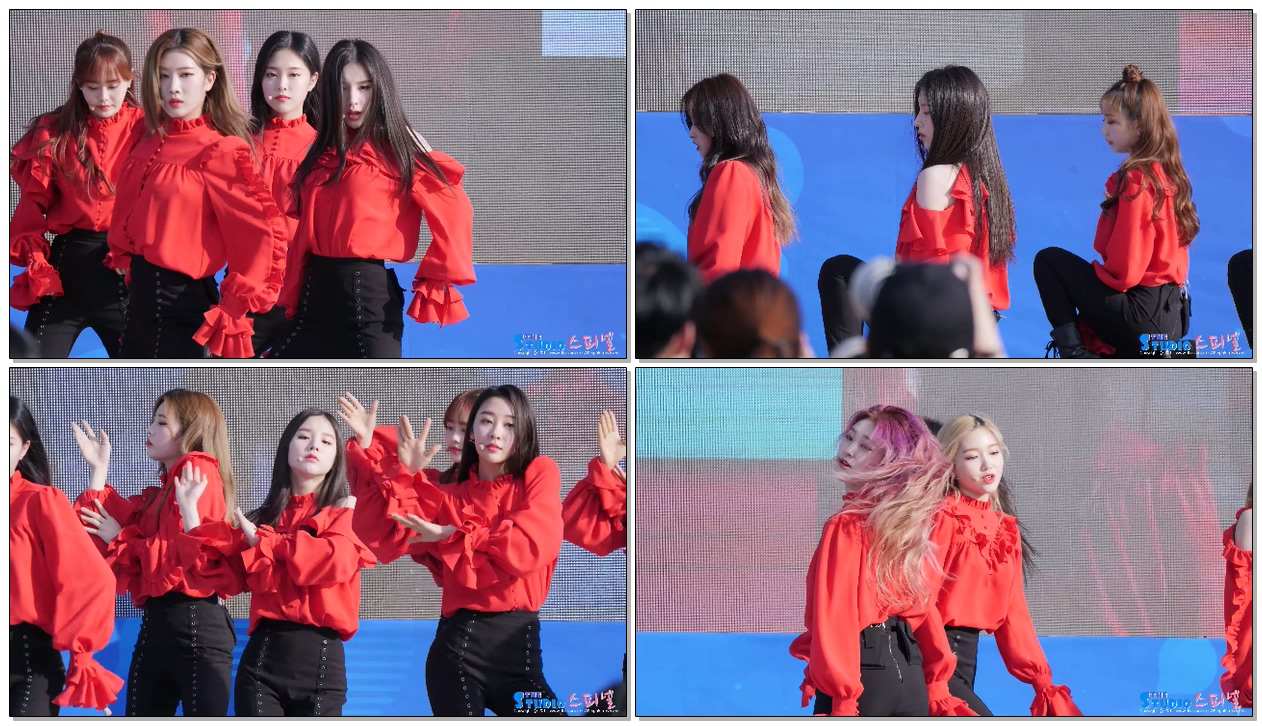 190601 #이달의소녀 #희진 '색깔 Colors' #LOONA #Heejin fancam @ 철원 평화이음토요콘서트