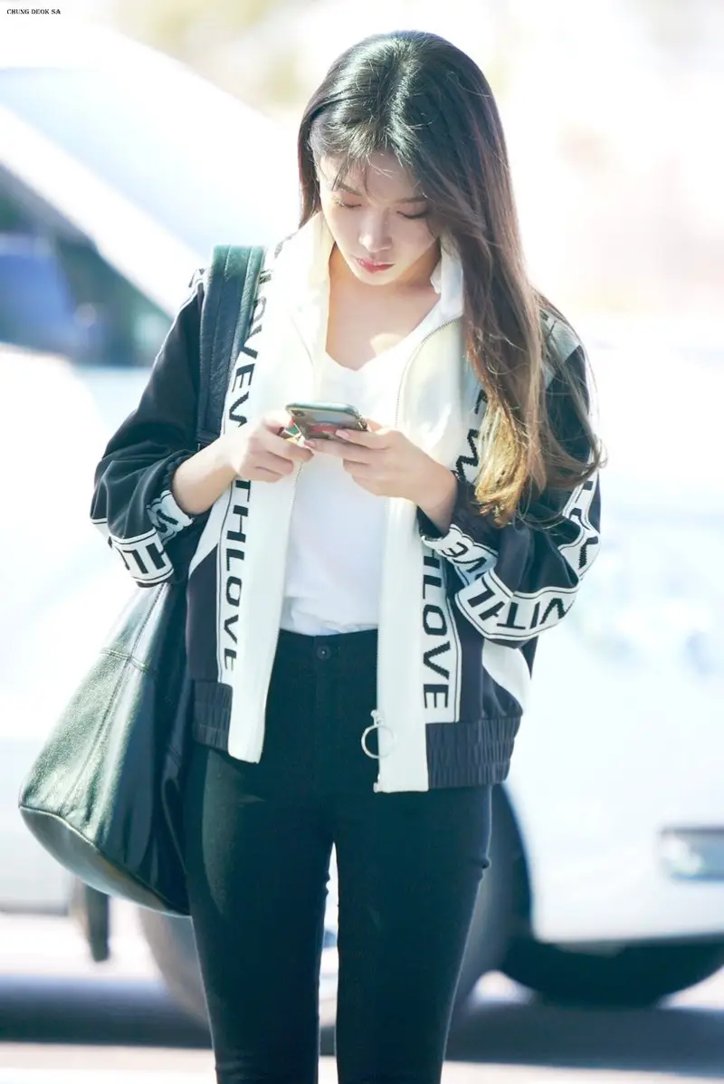공항패션 #청하