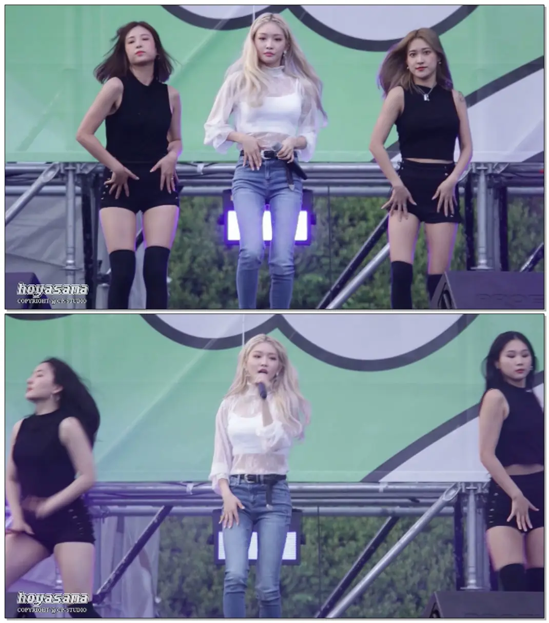 190614 #청하(#CHUNG HA) 벌써 12시(Gotta Go) #직캠/#fancam @ 네이버 20주년 패밀리데이
