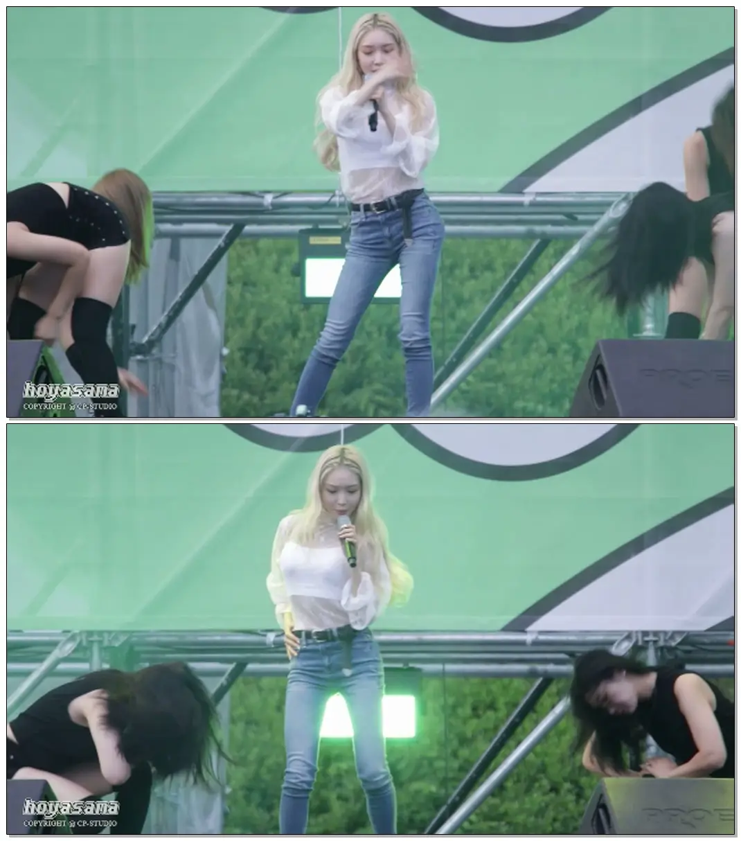 190614 #청하(CHUNG HA) Roller Coaster(롤러코스터) #직캠/#fancam @ 네이버 20주년 패밀리데이