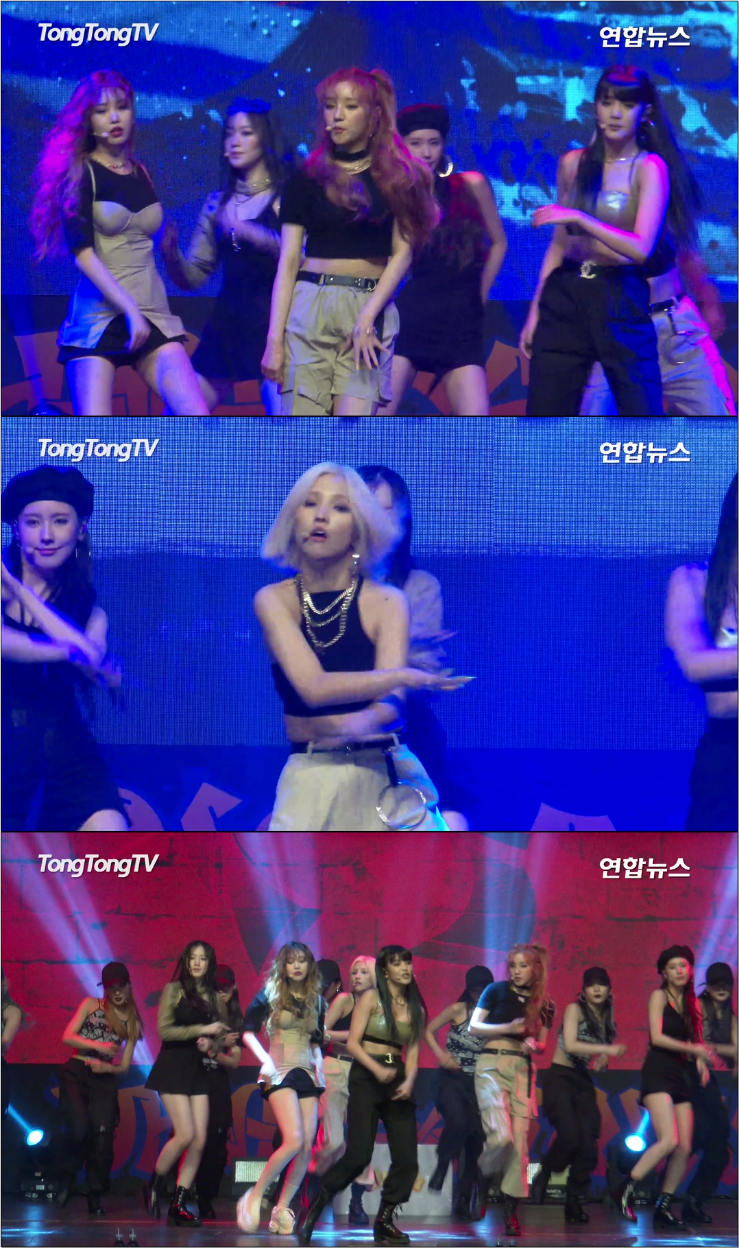 #GIDLE #여자아이들 #UhOh (G)I-DLE((여자)아이들) 'Uh-Oh'(어-오) Showcase stage