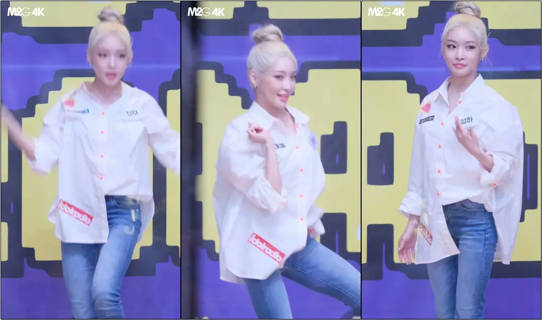 190626 #청하 ( 메들리 댄스 ) 아이돌라디오 #직캠 #Fancam