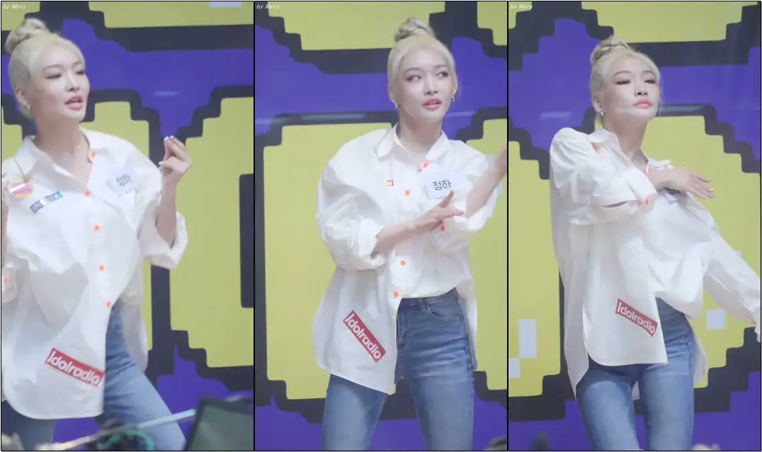 190626 #청하 (#CHUNGHA) 스내핑(Snapping) #직캠 #Fancam (아이돌라디오)