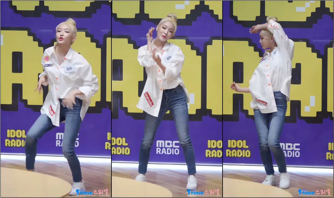 190626 #청하 CHUNG HA 'Snapping' #직캠 @ 아이돌라디오