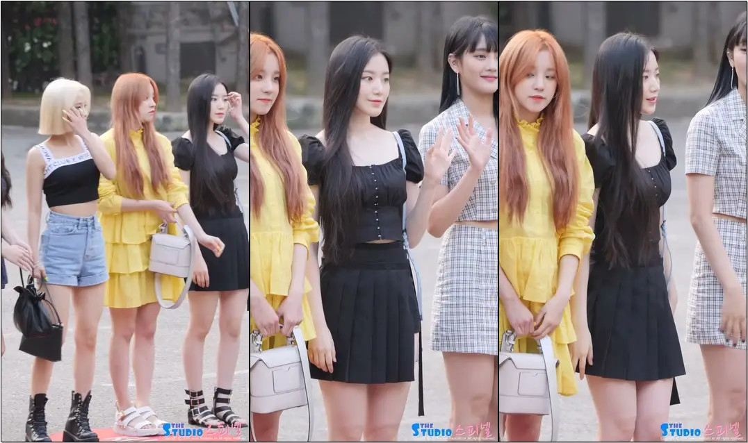 190628 #여자아이들 (G)I-DLE #슈화 #SHUHUA 뮤직뱅크 상반기 결산 출근길 #직캠