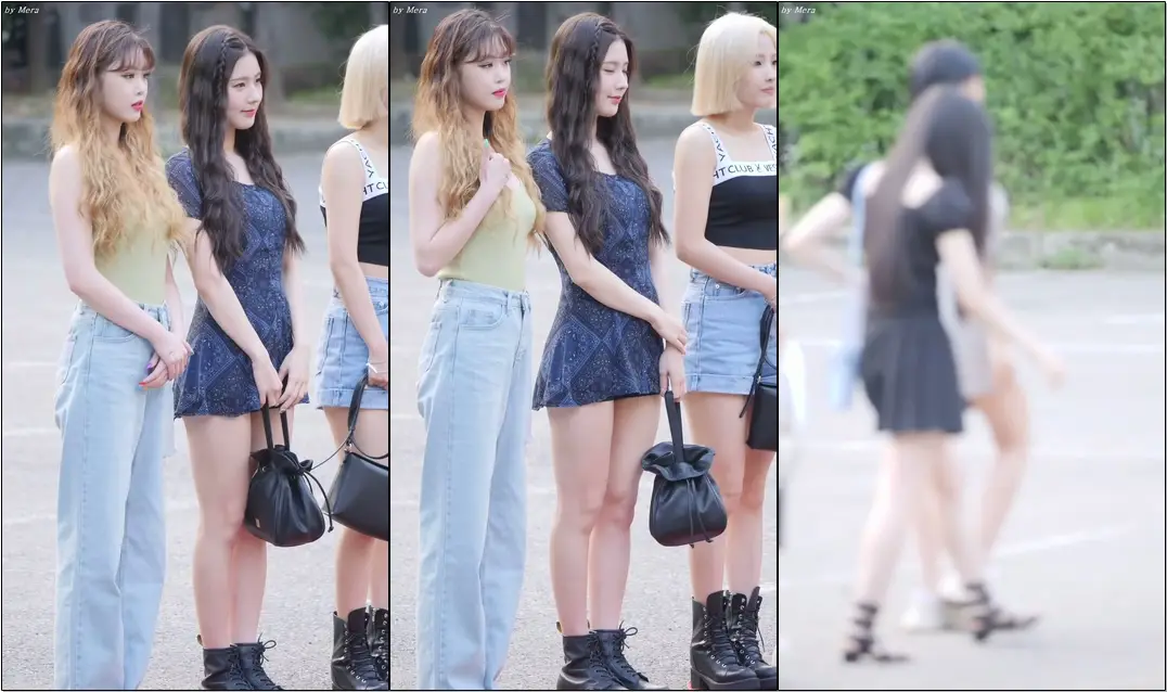 190628 (여자)아이들 (G)I-DLE 뮤직뱅크 상반기결산 출근길 [#수진,#미연] #SOOJIN,#MIYEON #직캠 #Fancam