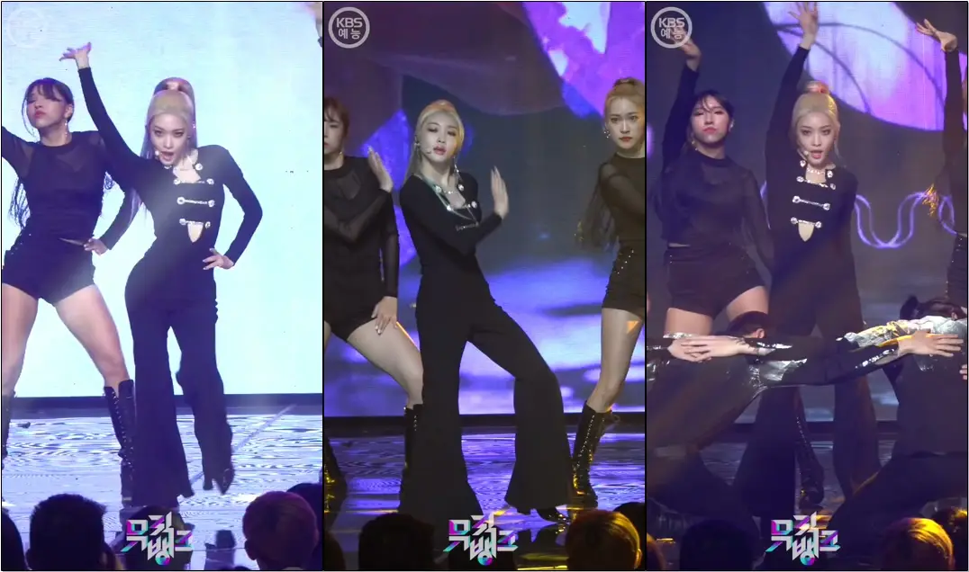 Snapping - #청하(CHUNG HA) / 190628 뮤직뱅크 #직캠