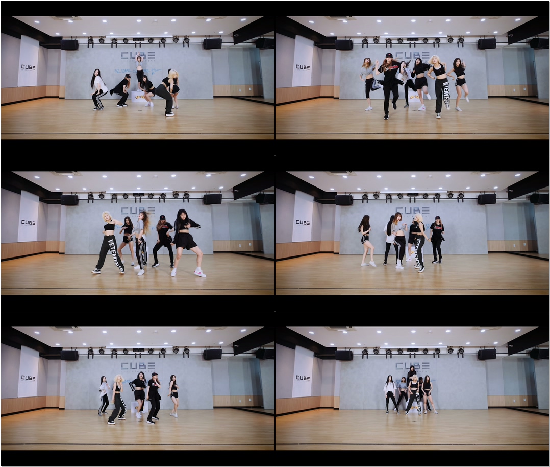 (여자)아이들((G)I-DLE) - 'Uh-Oh' (Choreography Practice Video)