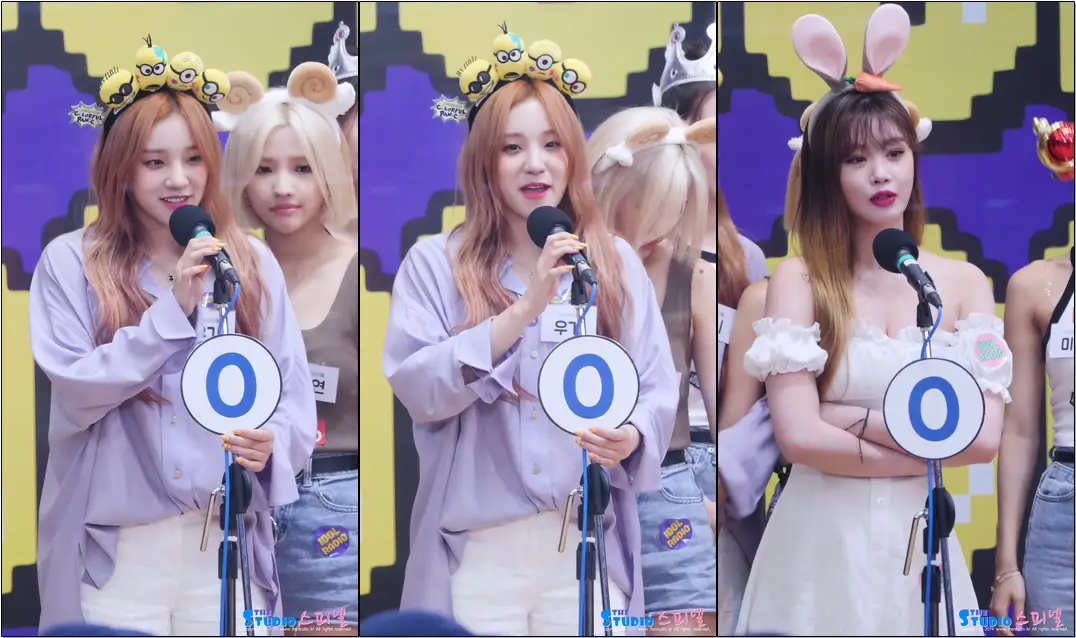 190701 #여자아이들 #우기 & #수진의 야망 #직캠 (G)I-DLE #YUQI #SOOJIN #fancam @ 아이돌라디오