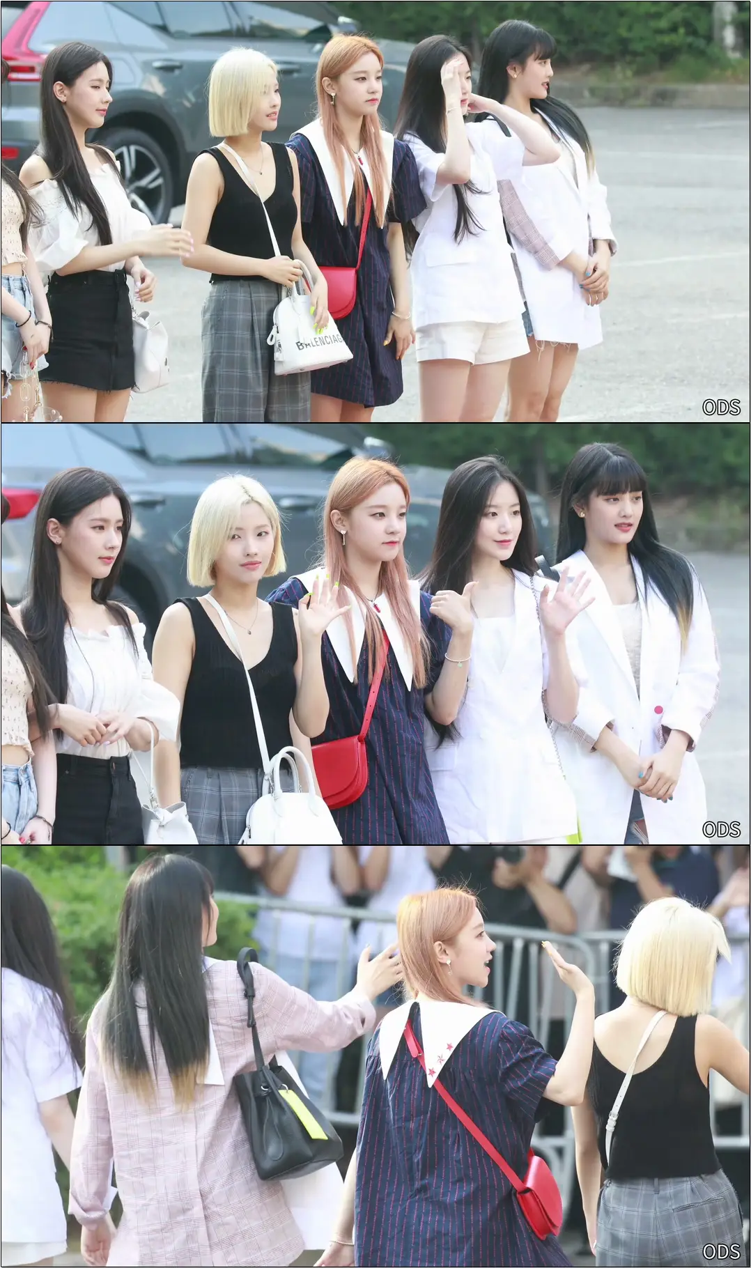 190705 (여자)아이들 #우기(#Yuqi) - Kbs 뮤직뱅크 출근길