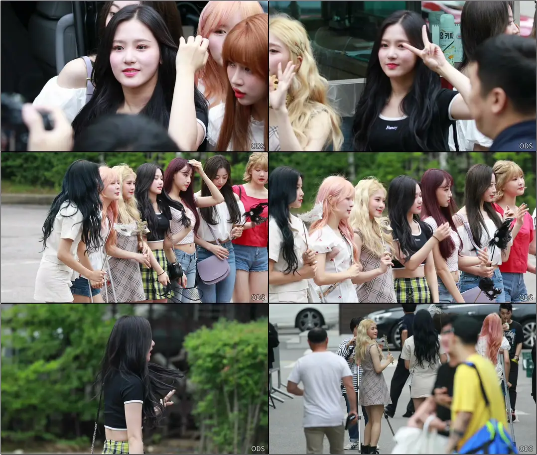 190712 #네이처(#Nature) #채빈(#CHAEBIN) - Kbs 뮤직뱅크 출근길및 외출