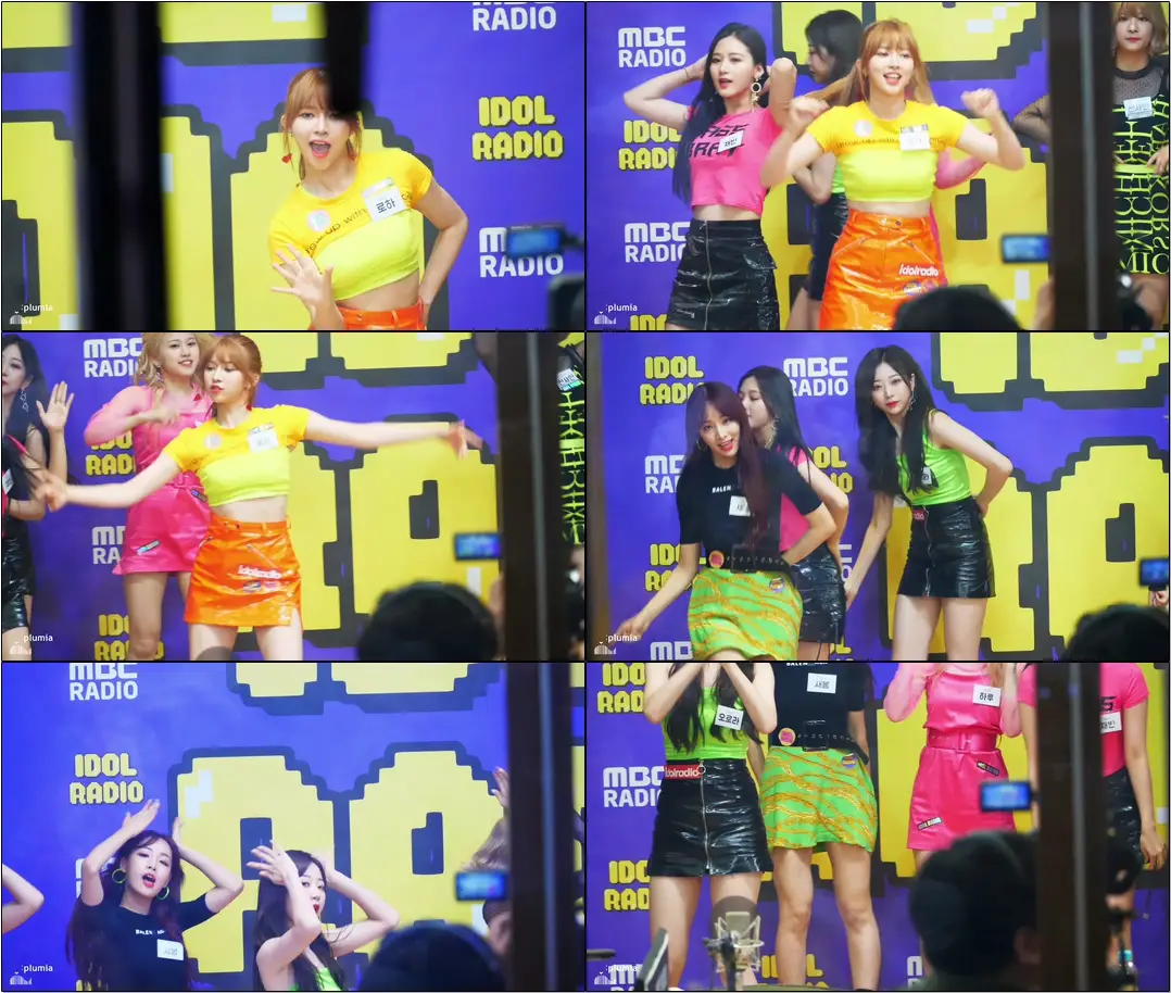 190715 네이처 NATURE 로하 / 오로라 : 아이돌라디오 댄스타임