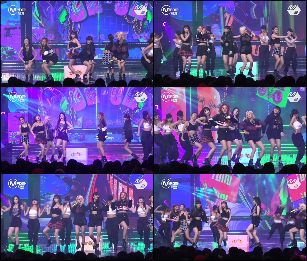 (여자)아이들 직캠 4K ‘Uh-Oh’ ((G)I-DLE FanCam) | @MCOUNTDOWN_2019.7.18