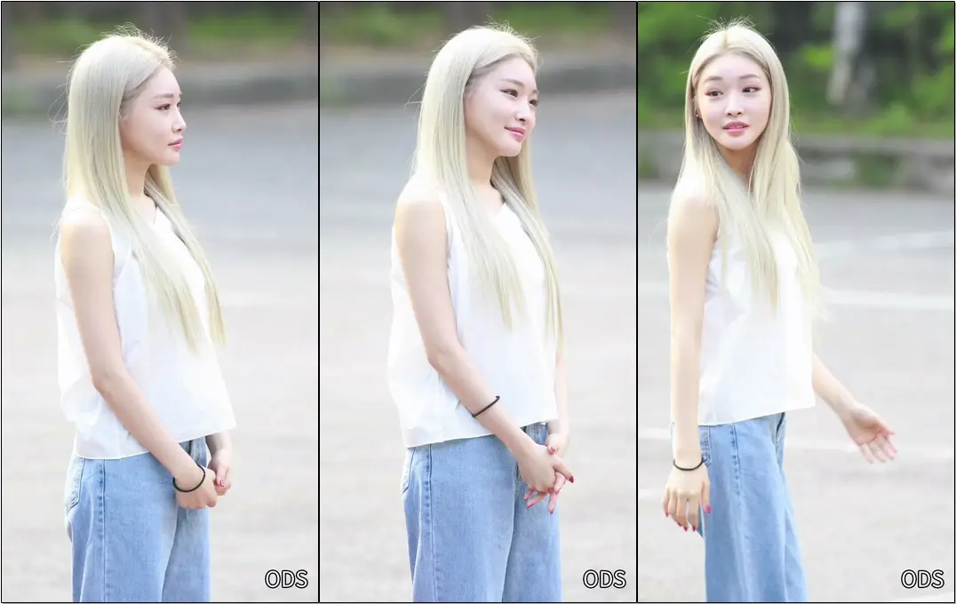 190719 #청하 - Kbs 뮤직뱅크 출근길