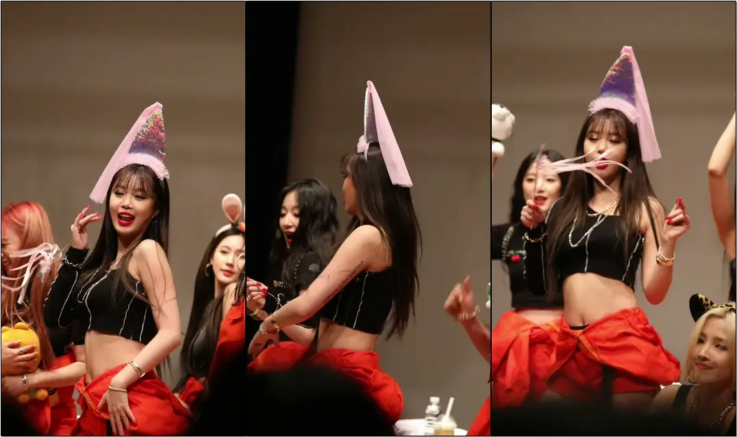 190713 (여자)아이들 (G)I-DLE 수진(Soojin) 'Uh-Oh' 직캠(fancam) @Fansign