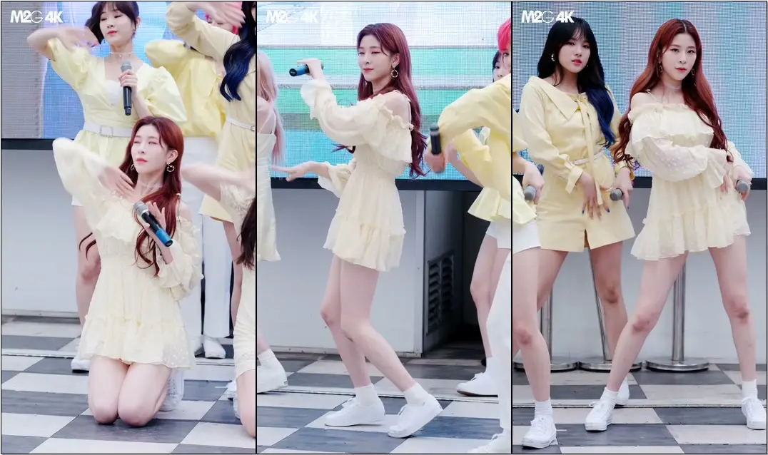 190724 #공원소녀 #GWSN #민주 ( Puzzle Moon ) 명동 버스킹 #직캠 #Fancam