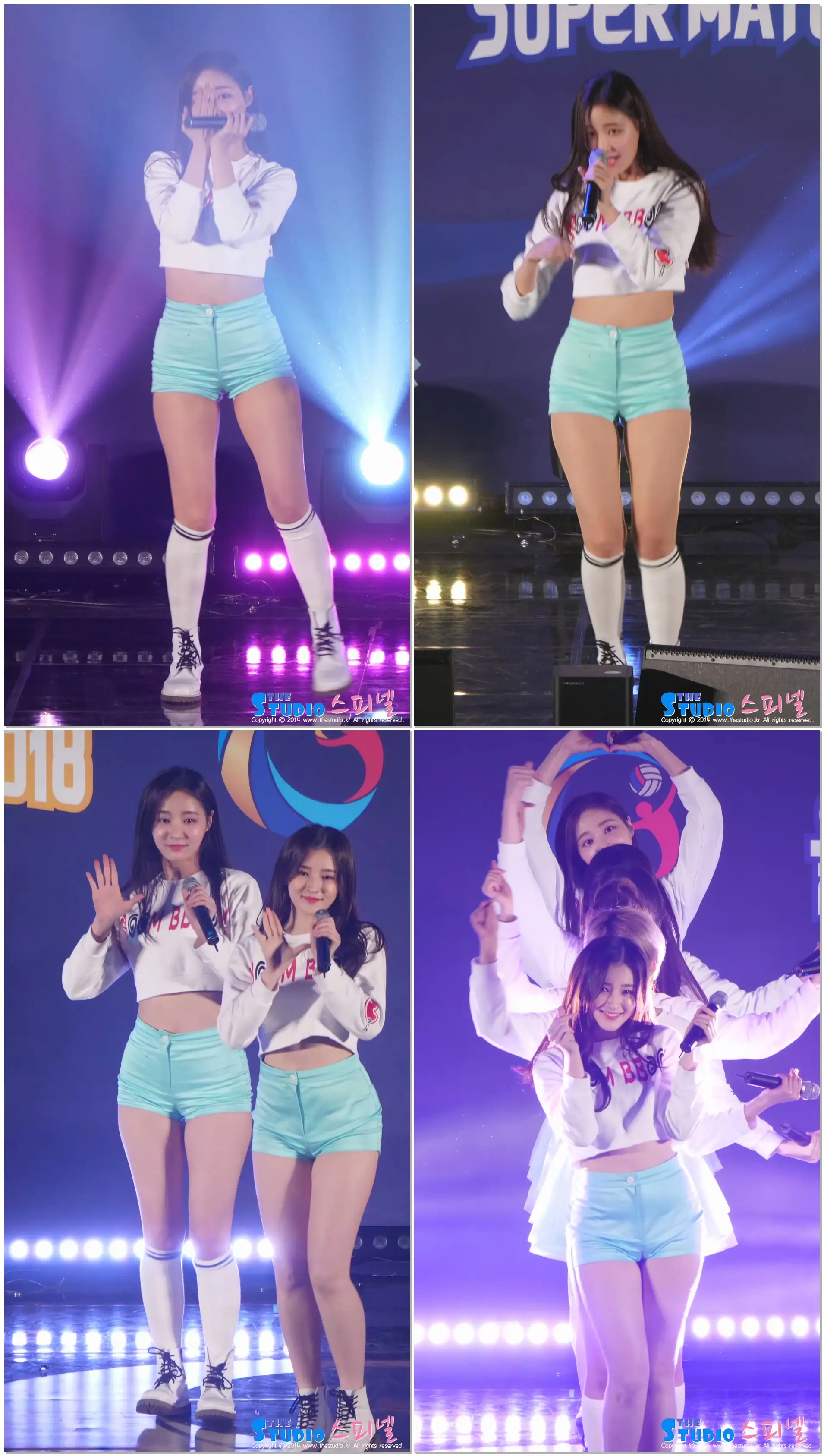 180408 모모랜드 '어마어마해' 4K 연우 직캠 MOMOLAND Yeonwoo fancam - Wonderful love (여자배구 올스타 슈퍼매치) by Spinel