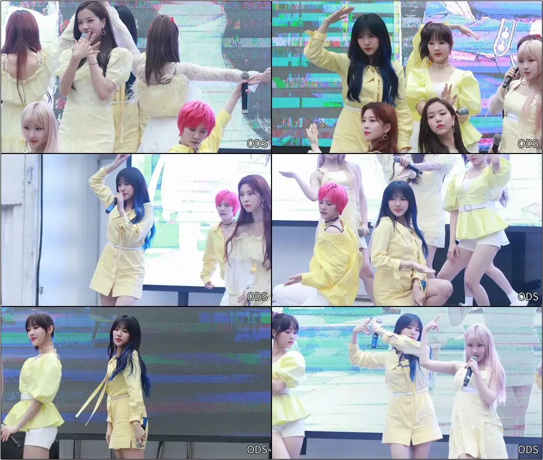 190724 #공원소녀(#GWSN) #소소(#SOSO) 퍼즐문(Puzzle Moon) - 홍대 게릴라 공연