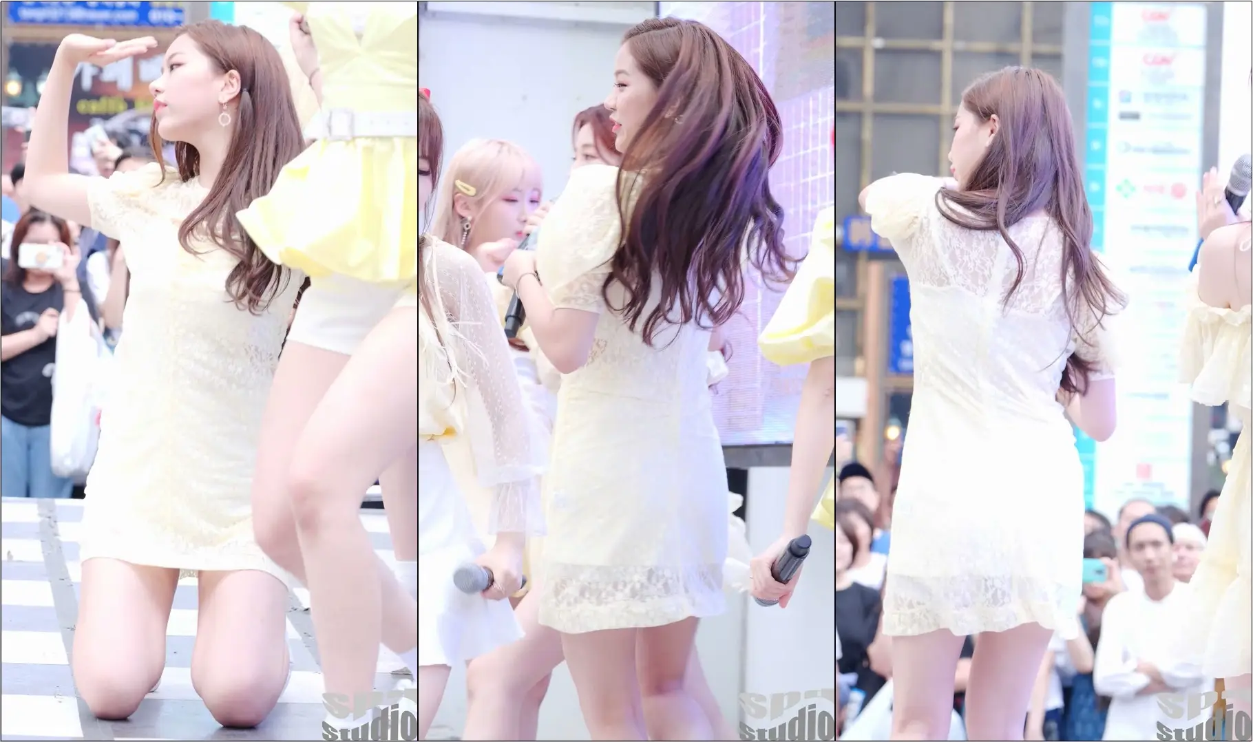 190724 #공원소녀 #레나 퍼즐문 명동 버스킹 #GWSN