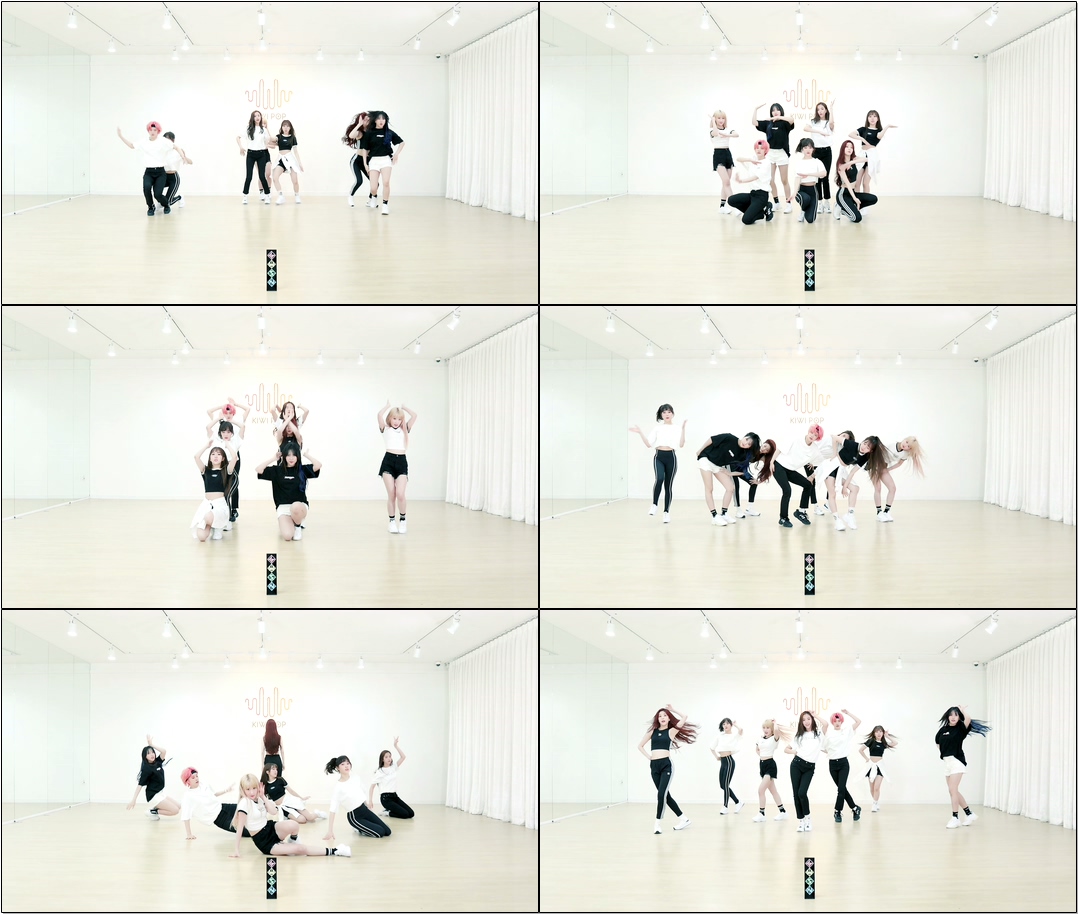[CHOREOGRAPHY VIDEO] #공원소녀(#GWSN) - RED-SUN(021)
