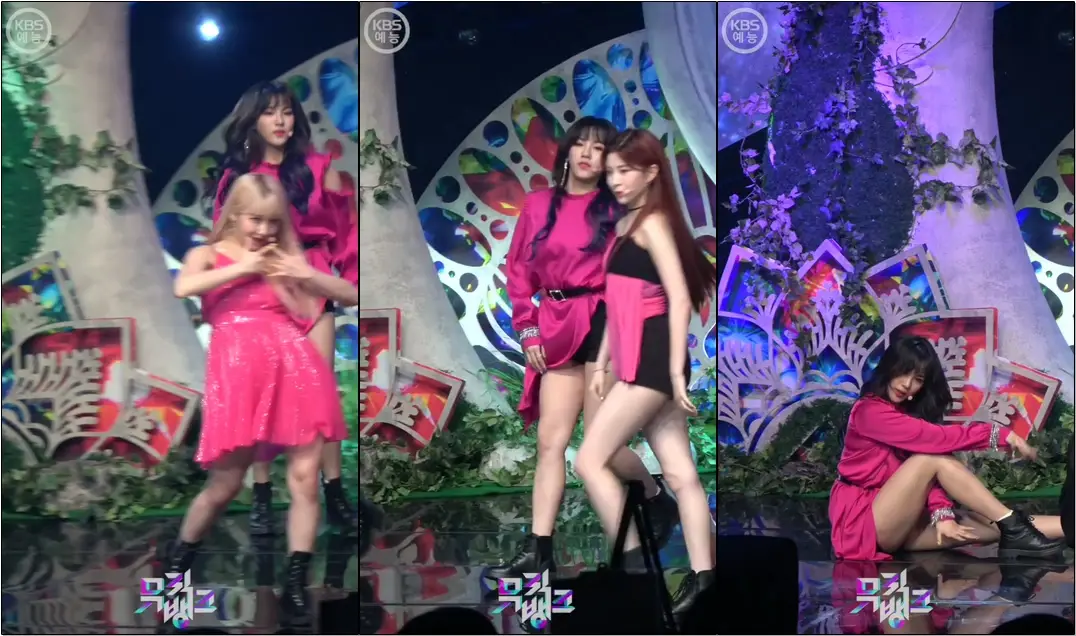 RED-SUN(021) - #공원소녀(#GWSN) #소소 / 190726 뮤직뱅크 #직캠