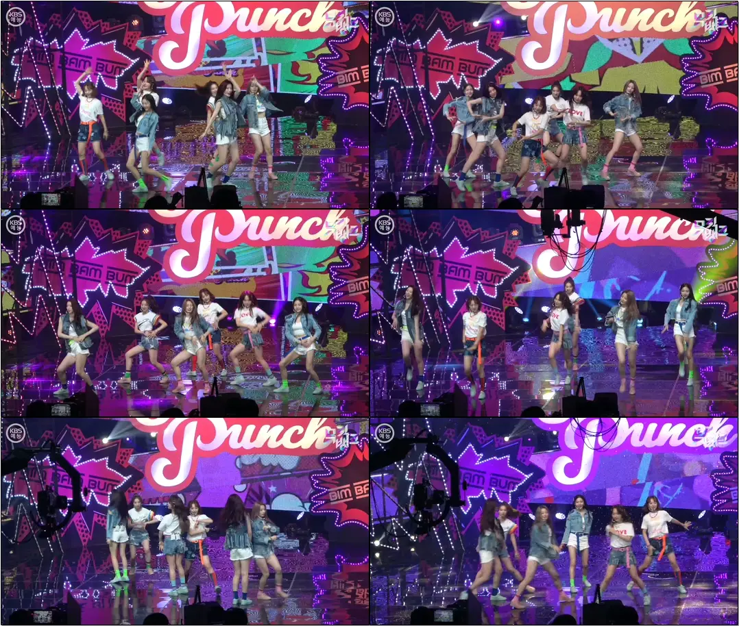 BIM BAM BUM(빔밤붐) - #로켓펀치(Rocket Punch) / 190809 뮤직뱅크 #직캠